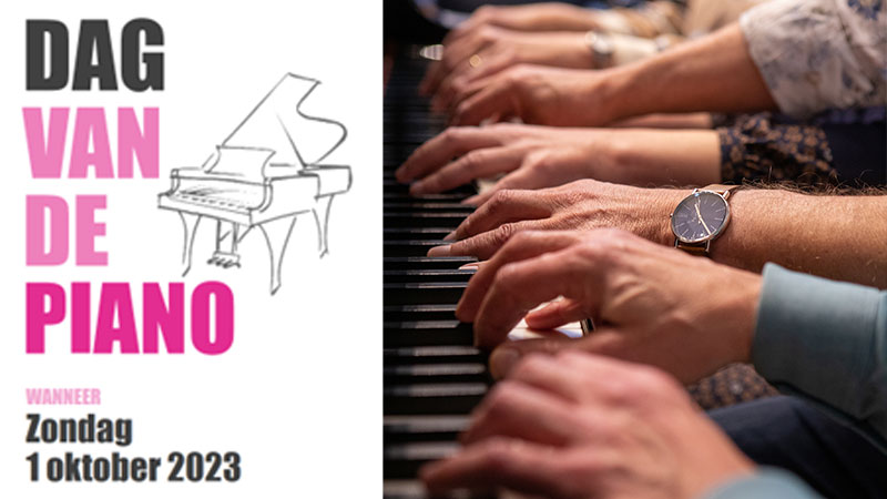Dag van de piano 1 oktober 2023