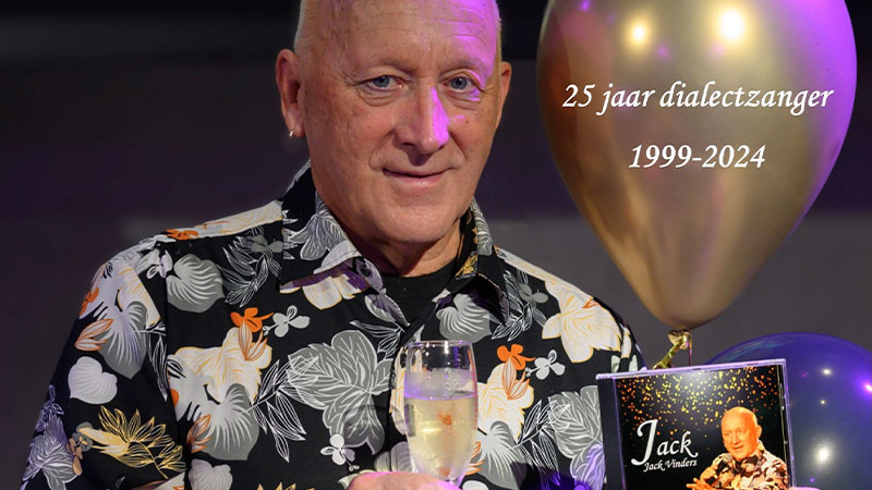 Jack Vinders zingt 25 jaar dialect